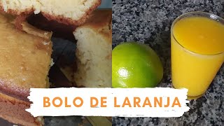 BOLO DE LARANJA