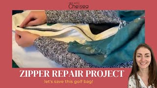 How to repair a zipper easiest and most unique way.