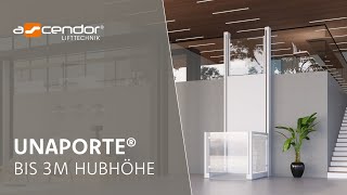 UnaPorte® - Ihr vertikaler Homelift bis 3m Hubhöhe