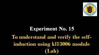 Self-Induction (Lab)