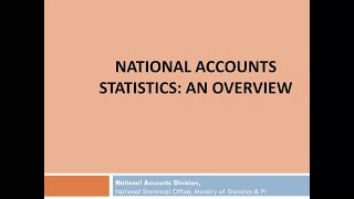 Overview of National Accounts