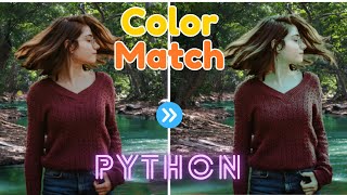 How to Color Match Images in Python