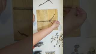 Stone Leaf Fall Tree Dollar Tree DIY