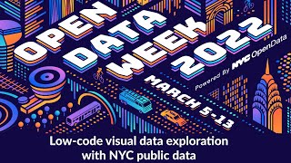 Low code visual data exploration with NYC public data