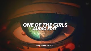 one of the girls - the weeknd, jennie and lily rose depp [edit audio]