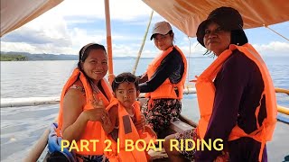 PART 2 | BOAT RIDING NI ZAIRA & ZARINA