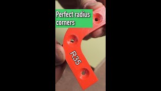 Router cuts | perfect radius corners