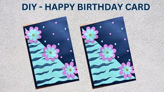 DIY - Beautiful Birthday Card for Best Friend | Easy Pop-up Card #diy #papercraft #drawing #art