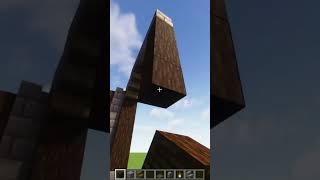 How To Build A Wall In Minecraft #short #minecraft