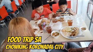 Kumain sa chowking marbel koronadal city