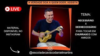 AULA DE CAVAQUINHO ((( AO VIVO ))) | PROFESSOR DANIEL MARTINS