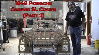 Metal Shaping: 1948 Porsche Gmund SL Coupe Hybrid Wireform Buck (Part 2)