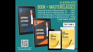 Aspiring Authors: How to Write a Book (Book + Masterclasses)