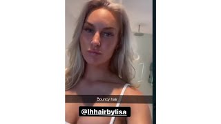 Bra-less Charley Hull Turn Head By Sharing Exciting News in a New Style