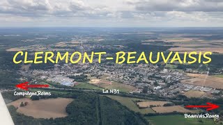 LE SURVOL DE LA VILLE DE CLERMONT-EN-BEAUVAISIS