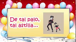 De tal palo, tal astilla | REFRANES