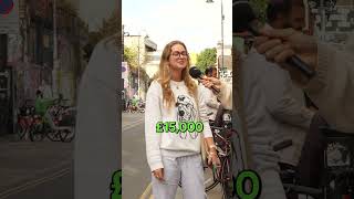 19 years old and £30,000 in savings?!! 😱 #savings #money #streetinterview