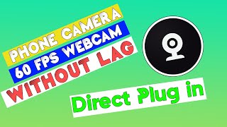 How to use your phone camera as Webcam without Lag |fixing Droidcam lag | 60fps webcam no lag #INDIA