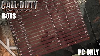 How to get bots on Call of Duty: World at War(PC ONLY)