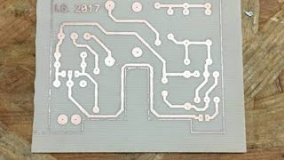 How to etch copper clad pcb without ferric chloride.