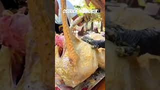 Ostrich in Smoker