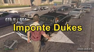 GTA V new exclusive Imponte Dukes car preview & tunning [PS4]