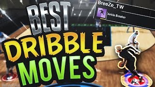 NBA 2K17 Tips: BEST DRIBBLE MOVE GUIDE - HOW TO DRIBBLE AND BREAK ANKLES IN MYPARK/PROAM!