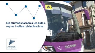 Els alumnes tornen a les aules: reptes i velles reivindicacions