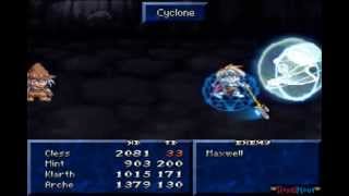 Tales of Phantasia PS1 - Boss #9: Maxwell (Hard Mode)