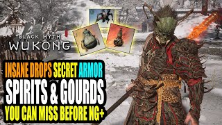 Black Myth Wukong Extremely Rare Items, Secret Armor and Drops You Can Get Before NG+