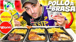 Cual es el MEJOR POLLO A LA BRASA de SUPERMERCADO en PERÚ!!