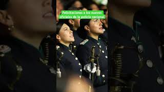 Felicitaciones a los nuevos oficiales de policía 283 subtenientes #policianacional