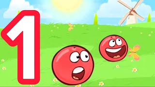 Red Ball 4 | Gameplay Walkthrough Part 1 | تلال خضراء ( IOS_Android )