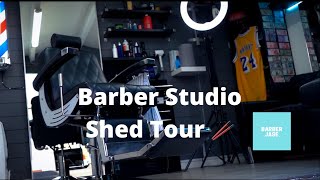 How I BUILT a Barber Shop/Shed In My Garden! | Barber Jase 🥢