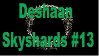 ESO - Ebonheart Pact skyshards: Deshaan #13