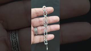 silver bracelet 925 with colour zerconia #silver #diamond #jewellery