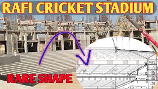 RAFI CRICKET STADIUM. Rafi Cricket Stadium New video of construction work BahriaTownKarachiPakistan