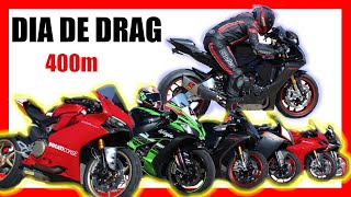 DIA DE DRAG 🚀| Panigales ZX10RR R1M RSV4RR RC8R