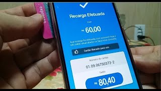 como validar a recarga do riocard mais pelo smartphone