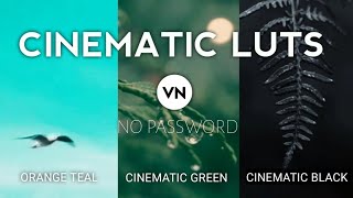 Cinematic colour grading on phone in vn  | cinematic colour grading in vn app