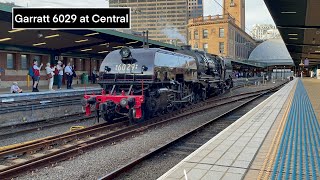 AussieTrain Vlogs 84: Garratt 6029 at Central