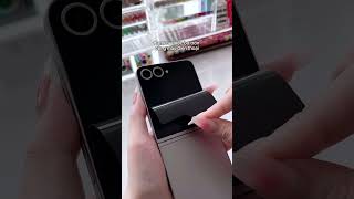 Chaukhadi2107 | Unboxing Samsung ZFlip6 #shorts #diy #fyp #viral #studywithme