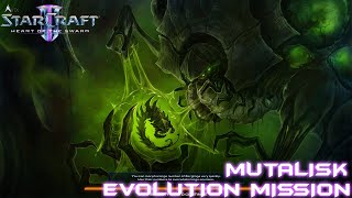 Starcraft 2 Heart of the Swarm Zerg Evolution Mission 5 - Mutalisk Evolution