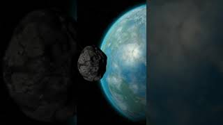 An asteroid impact event