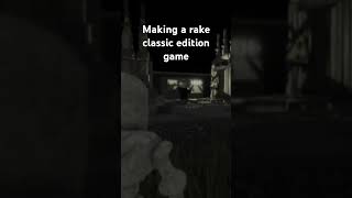 making a rake classic edition game #therake #roblox #robloxstudio #classic classi