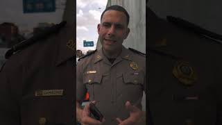 Listen up! 💨Lt. Camacho explains how to legally transport your medicinal 🪴.