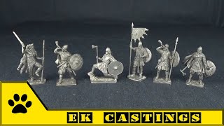 EK Castings. ВИМ, оловянные солдатики - Викинги. Выпуск 2