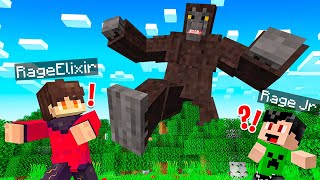 Do NOT Trust Bigfoot in Minecraft.. *SCARY*