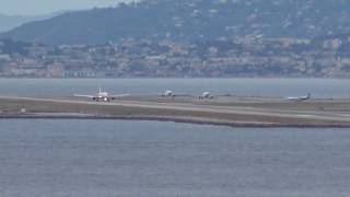 Air Canada Rouge / B767-300ER [C-GHLK] takeoff @ Nice Cote D´Azur 06.08.17