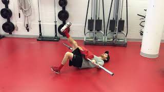 ACL 2B 1B - Hip extension 1 jambe + Pause 3''